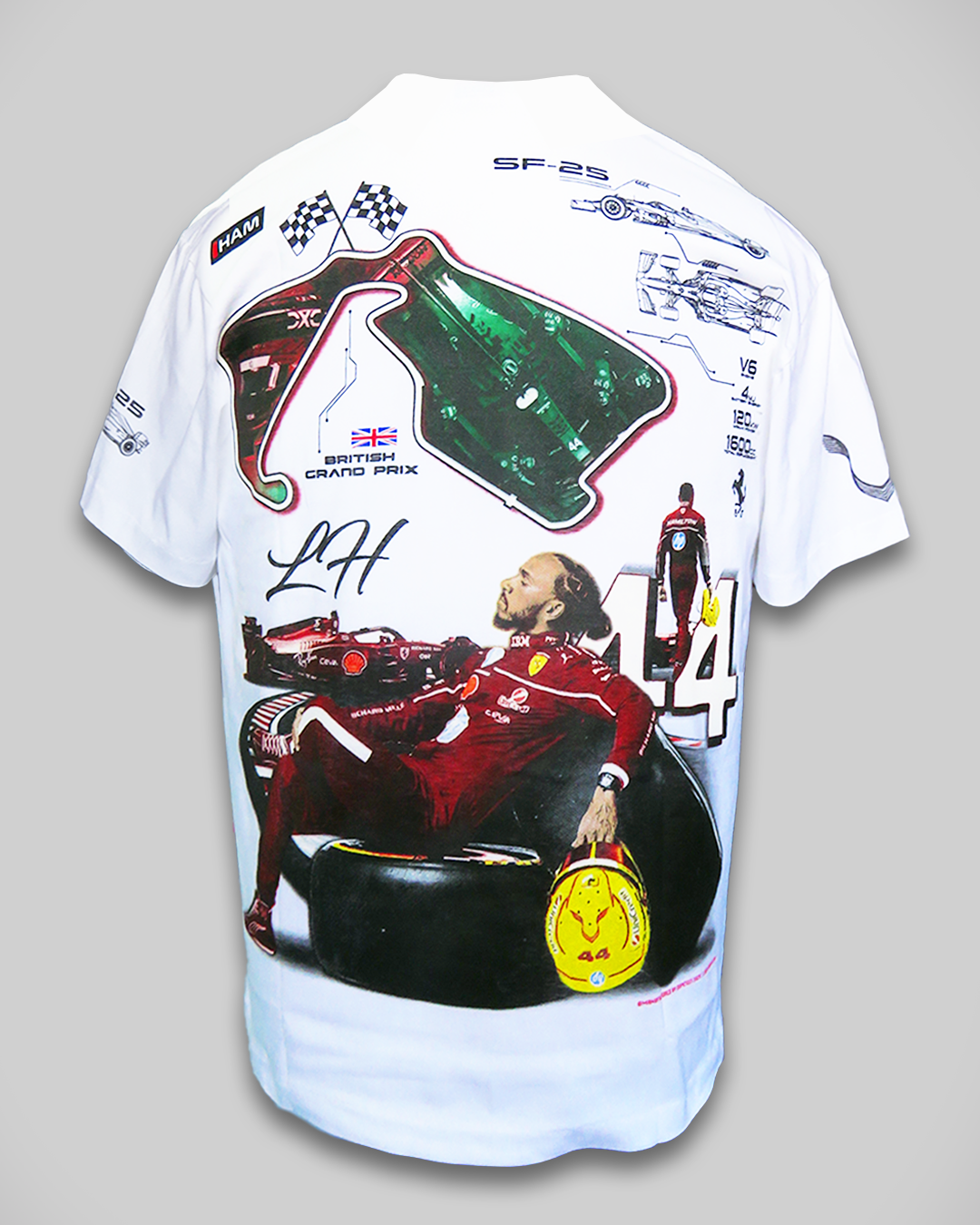 LEWIS HAMILTON SCUDERIA FERRARI T-SHIRT